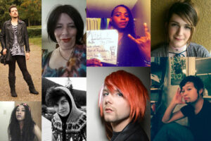 A collage of eight photos of individual people beautifully showcasing a range of gender expressions.